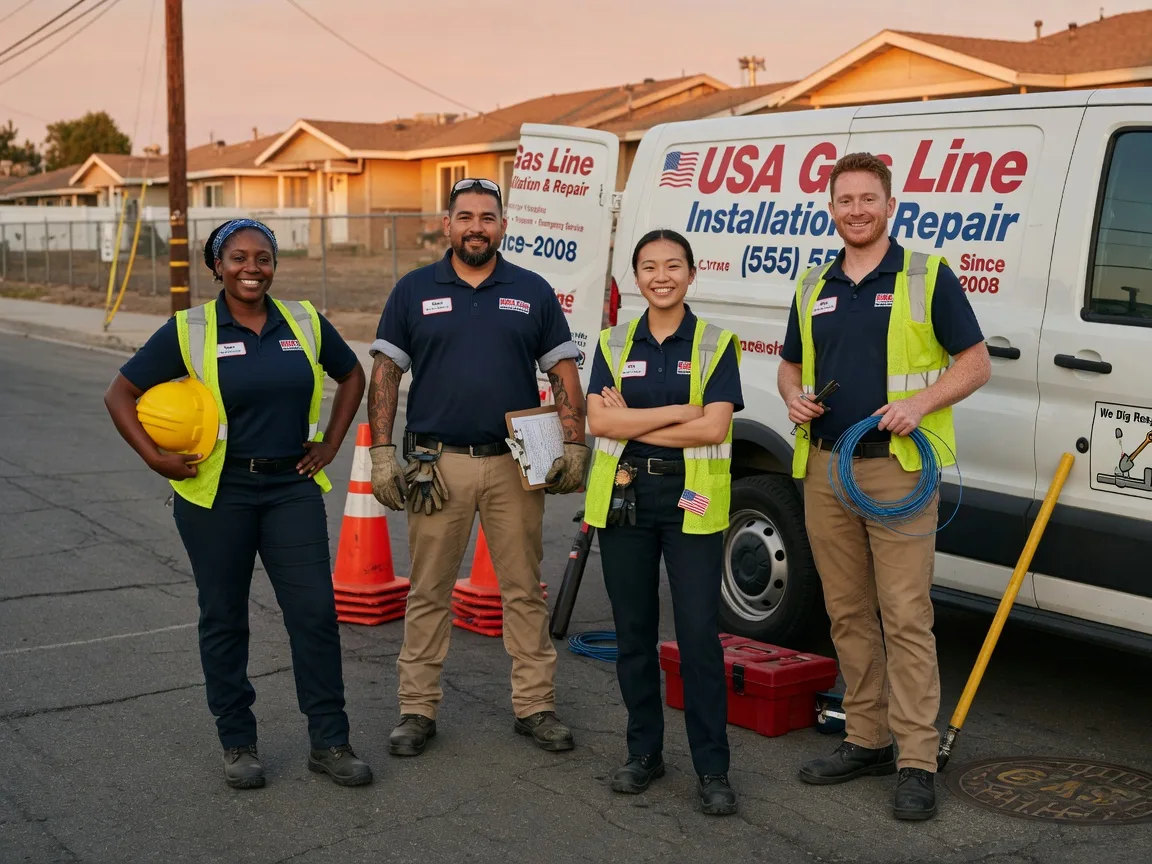 Gas Line Installation company in Talmage, KS